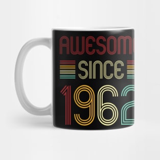 Vintage Awesome Since 1962 Mug